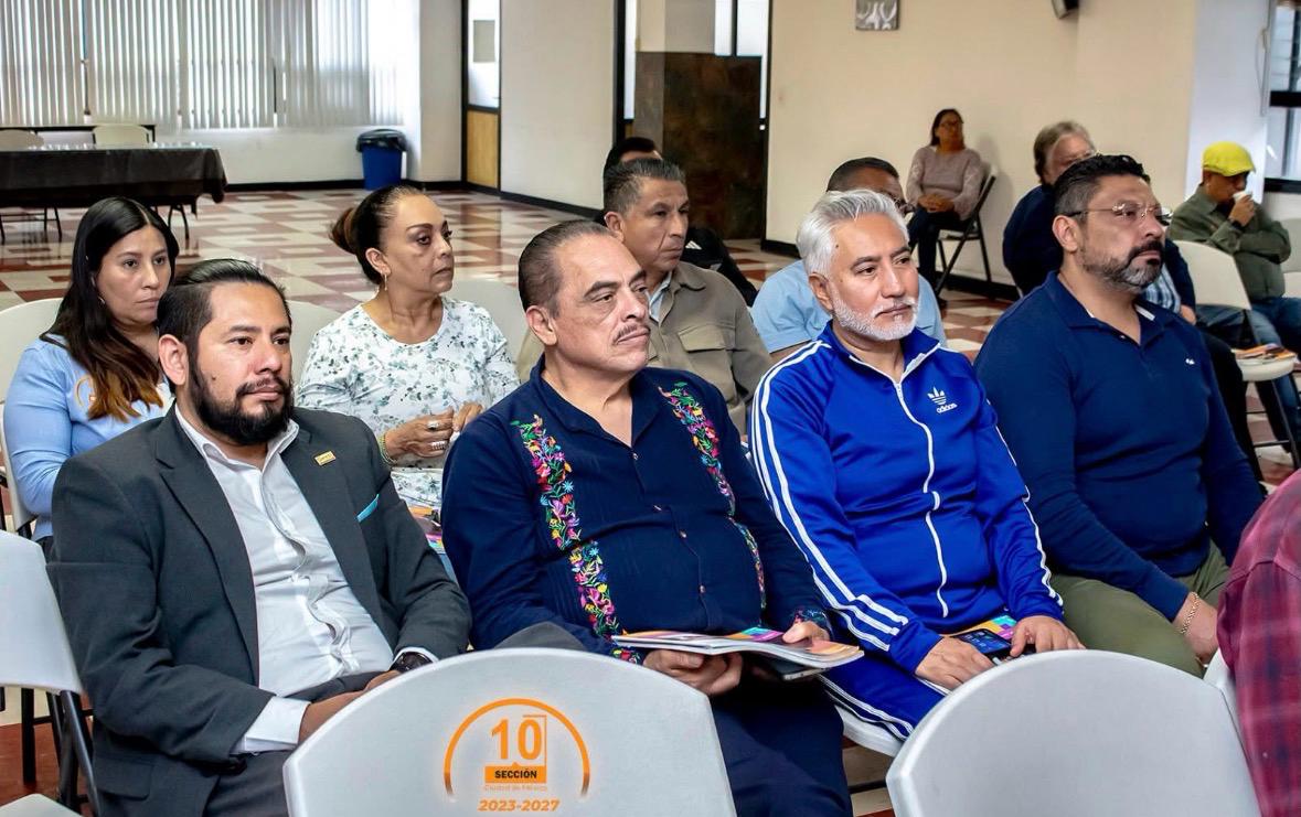 ¡SECCIÓN 10 TRABAJANDO! EL MAESTRO RENÉ CUAUHTÉMOC QUEZADA ESTRADA FIRME EN LA ATENCIÓN A MAESTRAS Y MAESTROS EN VENEZUELA 38